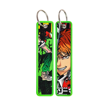 Chainsaw Man ‘Denji' Embroidered Keyring Keychain