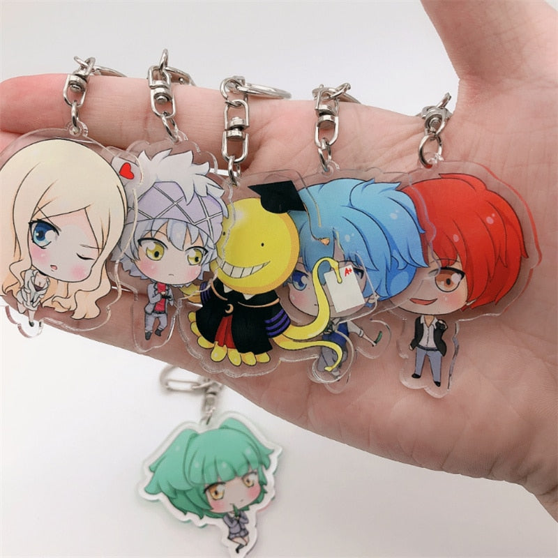 Assassination Classroom 'Koro Sensei' Keyring Plastic Keychain