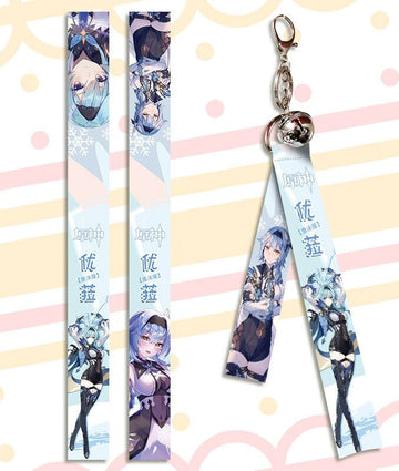 Genshin Impact 'Eula' Streamer Clip Keychain