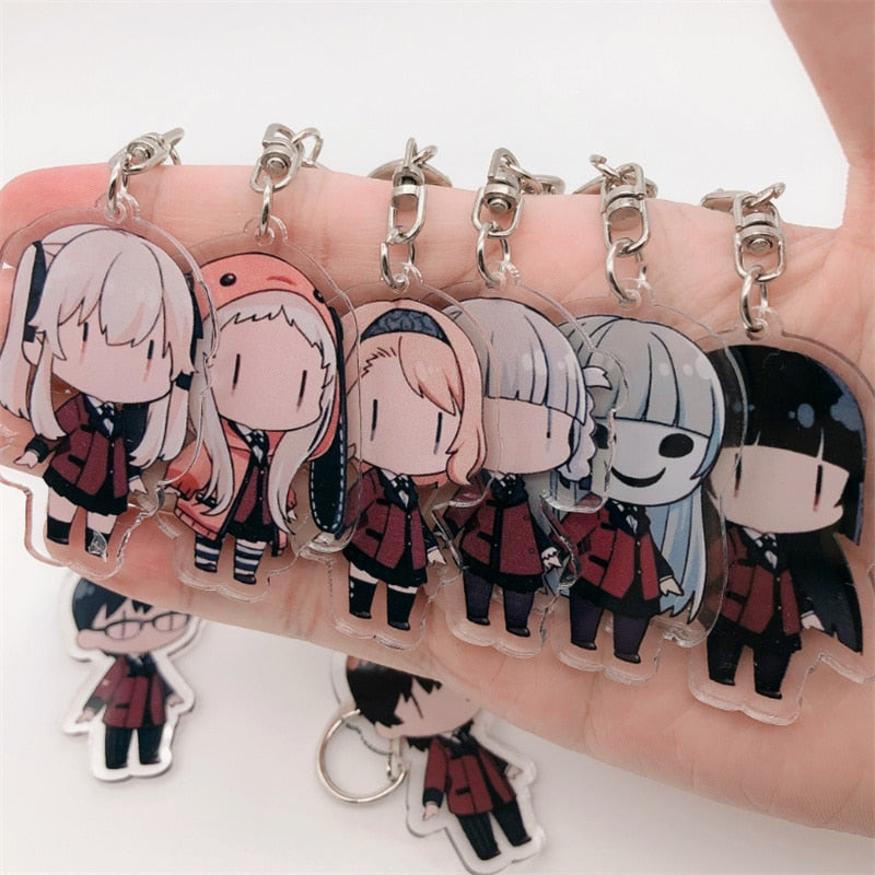 Kakegurui 'Runa Yomozuki' Keyring Plastic Keychain