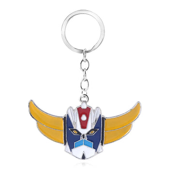 Mazinger Z 'Grendizer's Head' Keyring Metal Keychain