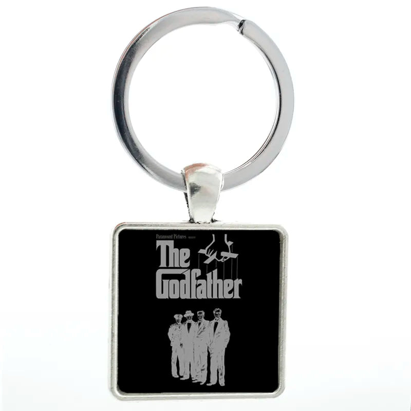 The Godfather 'Logo 2.0' Keyring Metal Keychain