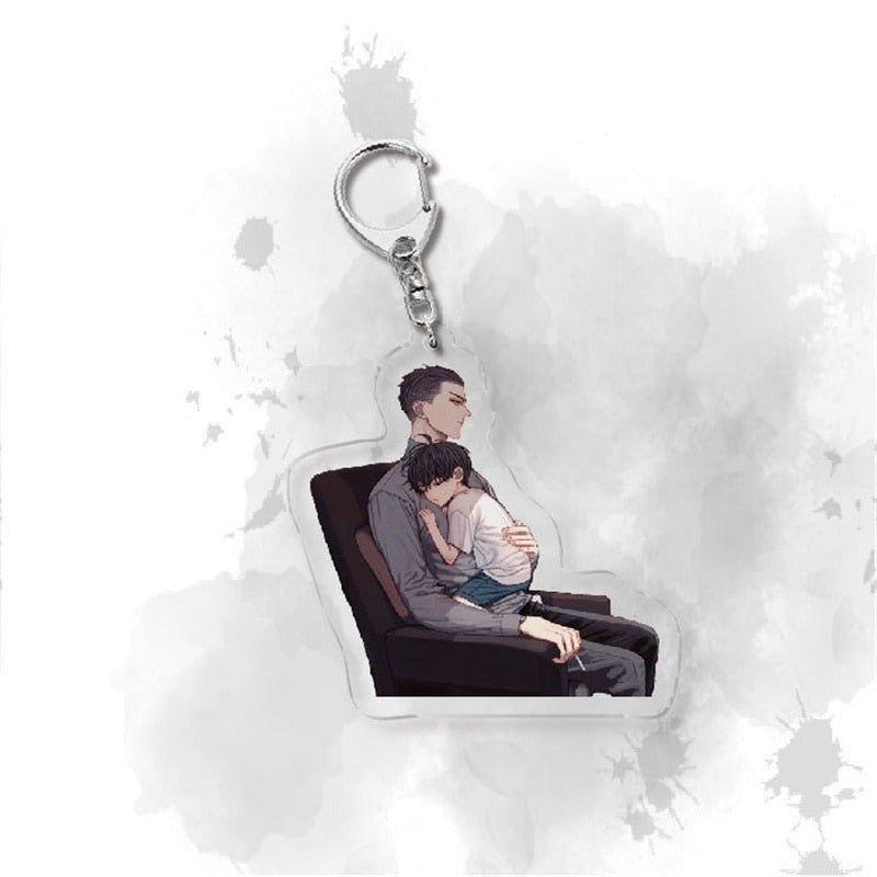 19 Days 'He Tian Seeking Warmth From He Cheng' Keyring Acrylic Keychain
