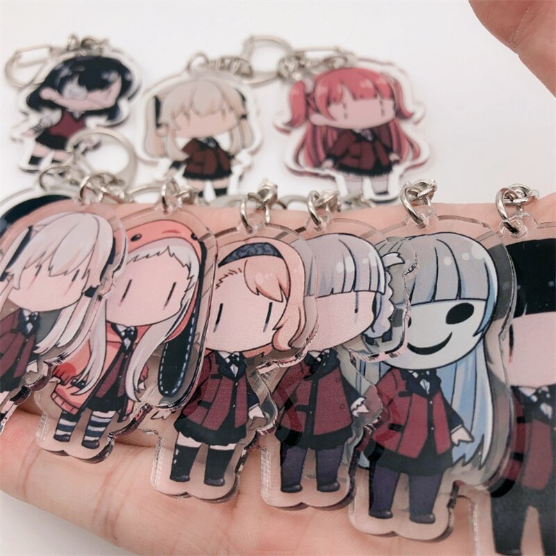 Kakegurui 'Runa Yomozuki' Keyring Plastic Keychain