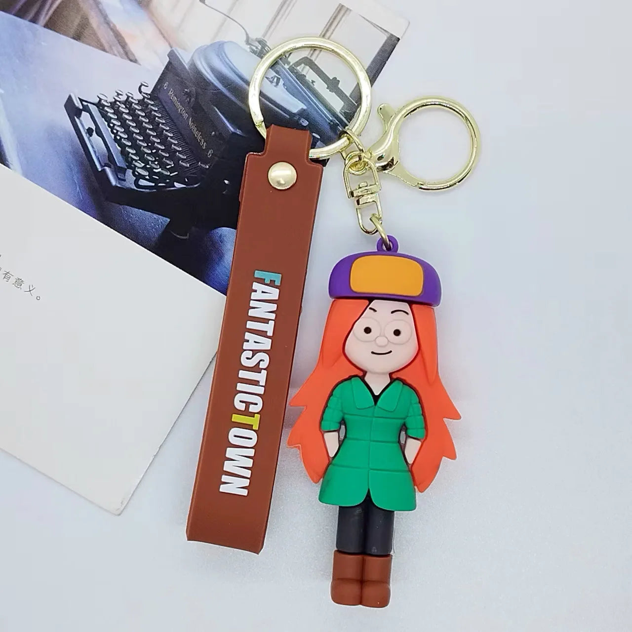 Gravity Falls 'Wendy' Keyring PVC Keychain