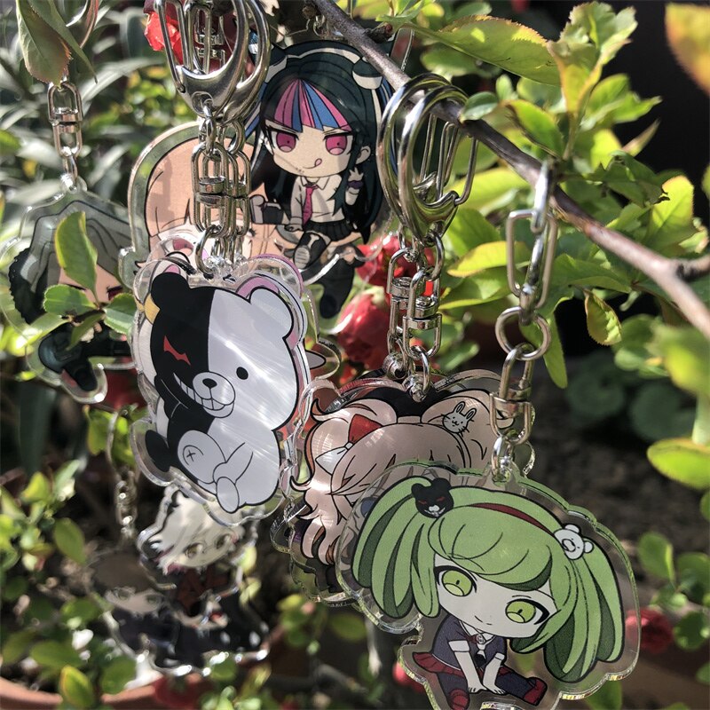 Danganronpa 'Ibuki Mioda' Keyring Plastic Keychain