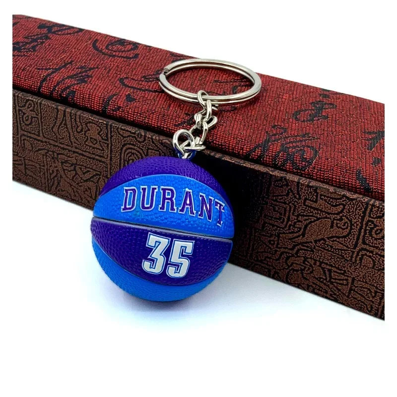 Basketball 'Durant 35' Keyring Rubber  Keychain