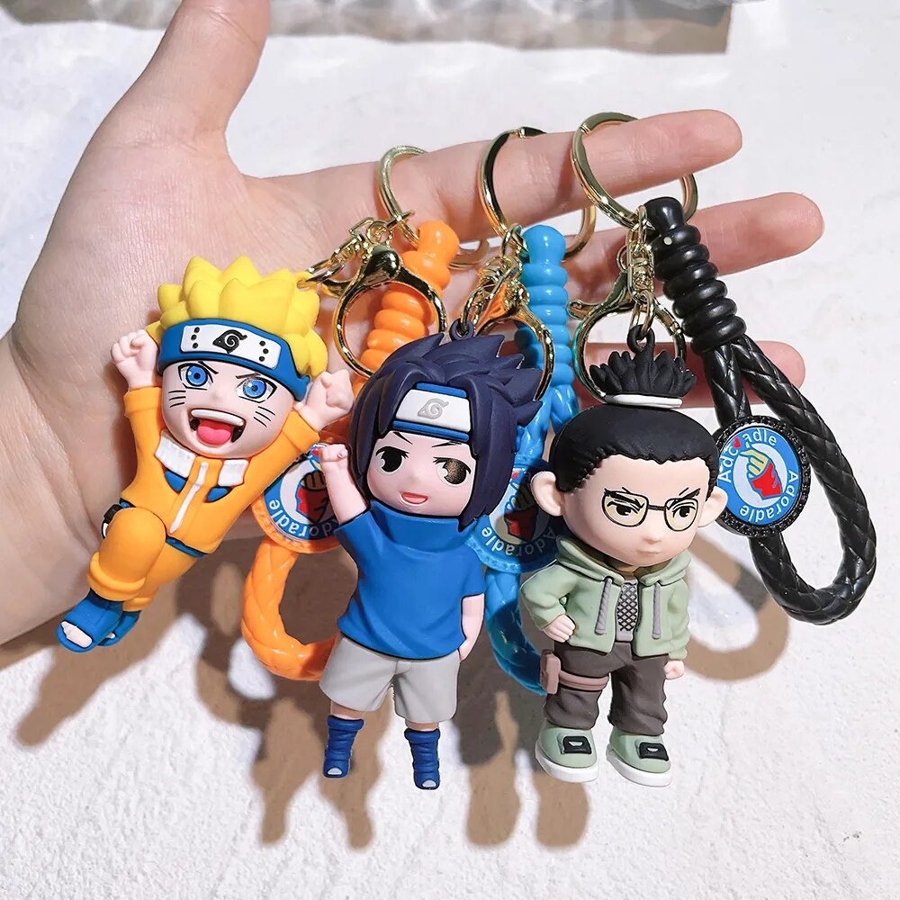 Naruto 'Uzumaki Chibi' Keyring Silicone Keychain