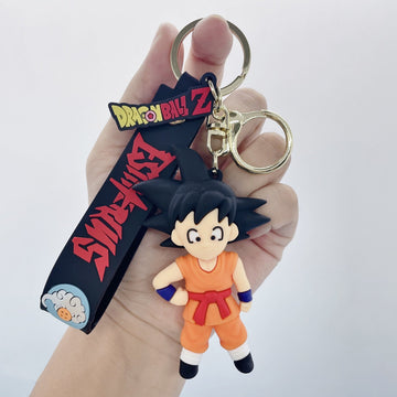 Dragon Ball Z 'Kid Son Goku' Keyring Rubber Keychain