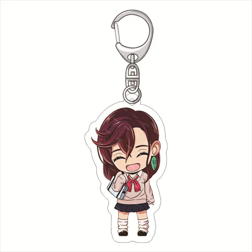 Dandadan 'Momo Ayase' Keyring Plastic Keychain