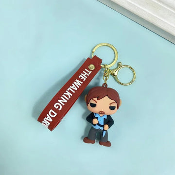 The Walking Dead 'Daryl Dixon' Keyring Silicone Keychain