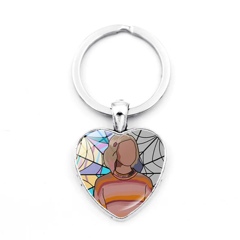 Addams Family 'Enid Sinclair' Keyring Metal Keychain