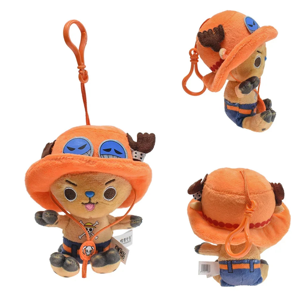 One Piece Portgas D. Ace Plushy Pendant Keychain