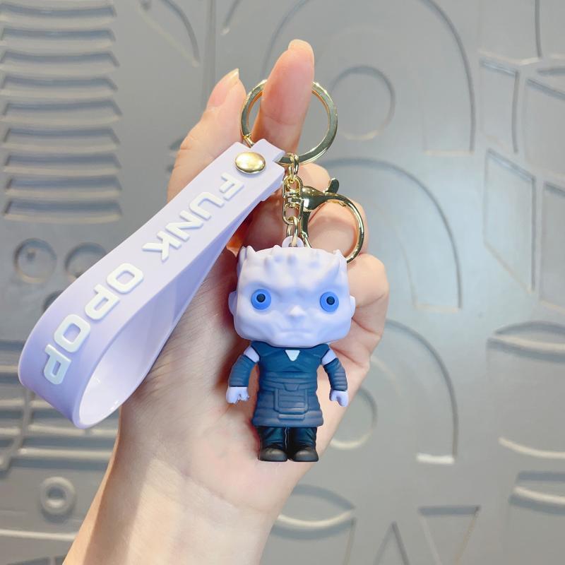 Game of Thrones 'Night King' Keyring Silicone Keychain