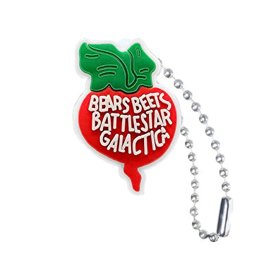The Office 'Bears. Beets. Battlestar Galactica.' Keyring PVC Keychain