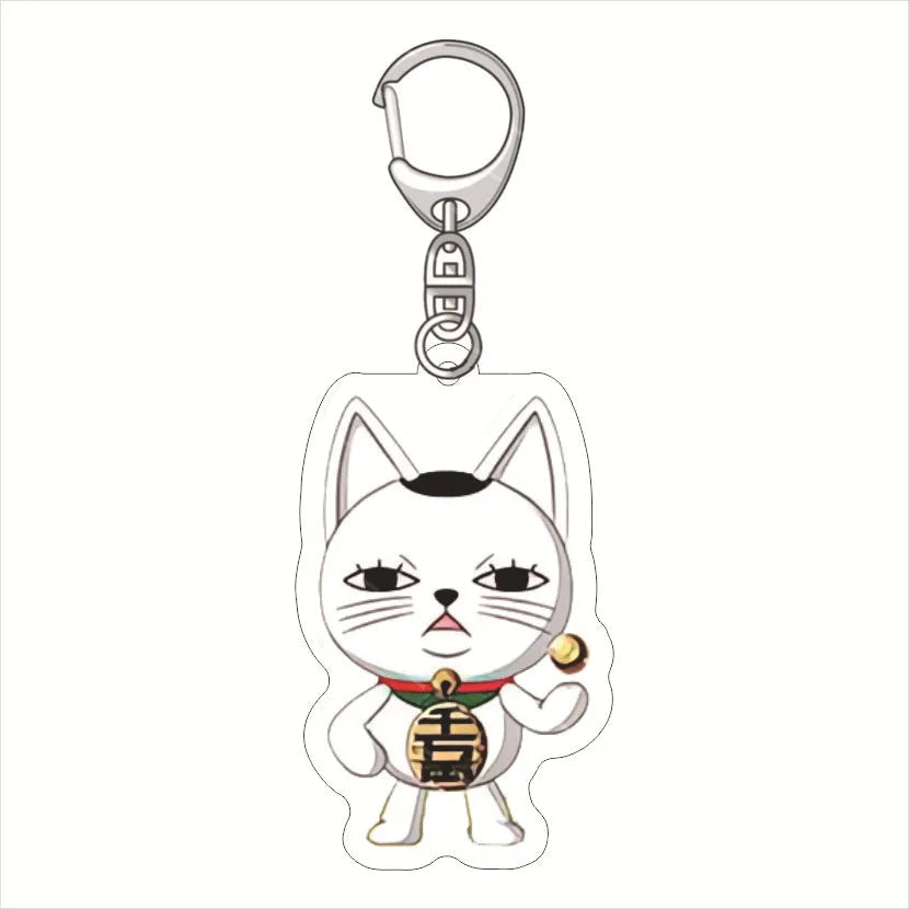 Dandadan 'Turbo Granny | Maneki-Neko Form' Keyring Plastic Keychain