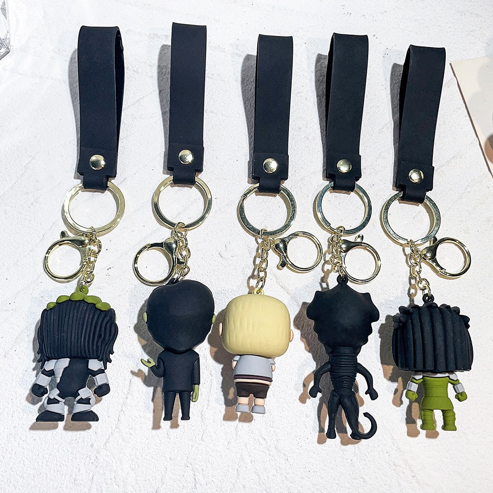 Addams Family 'Pugsley Addams | Chibi' Keyring Silicone Keychain