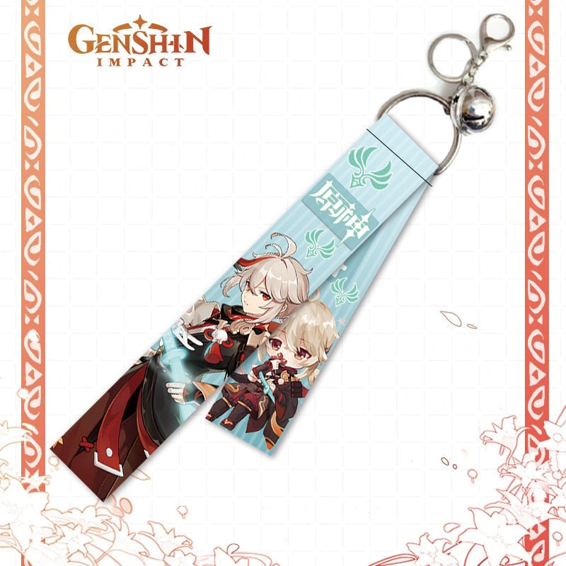Genshin Impact 'Kaedehara Kazuha' Streamer Clip Keychain