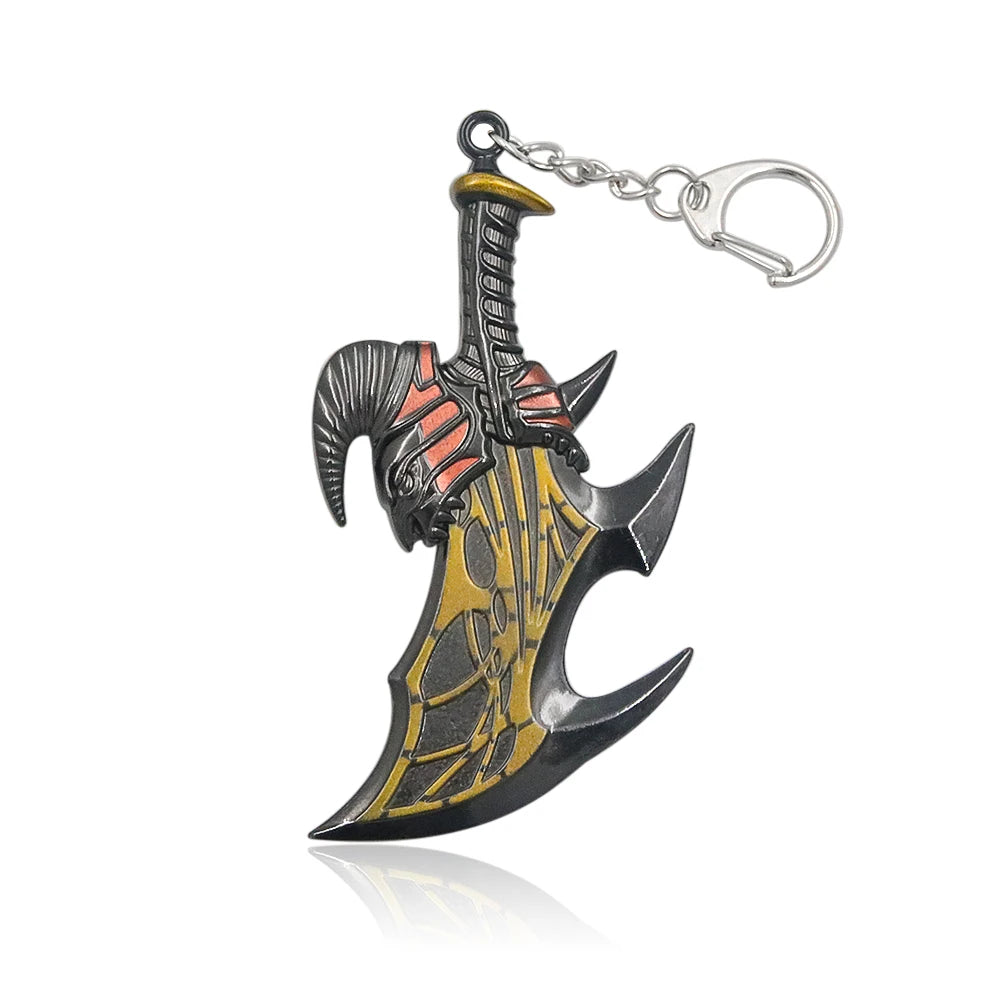 God of War Ragnarok 'Blade of Olympus' Keyring Metal Keychain