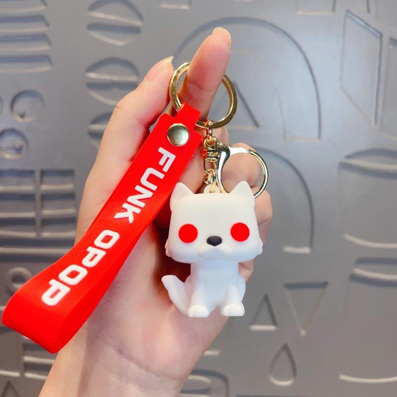 Game of Thrones 'Ghost' Keyring Silicone Keychain