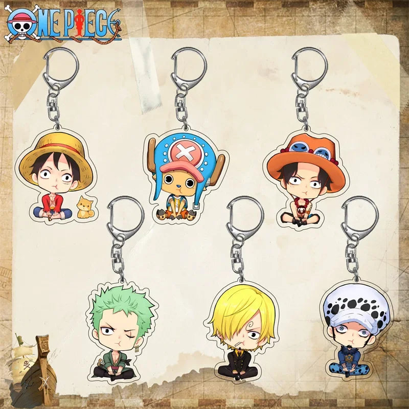 One Piece Chopper Sweet Chibi Acrylic Keyring Keychain