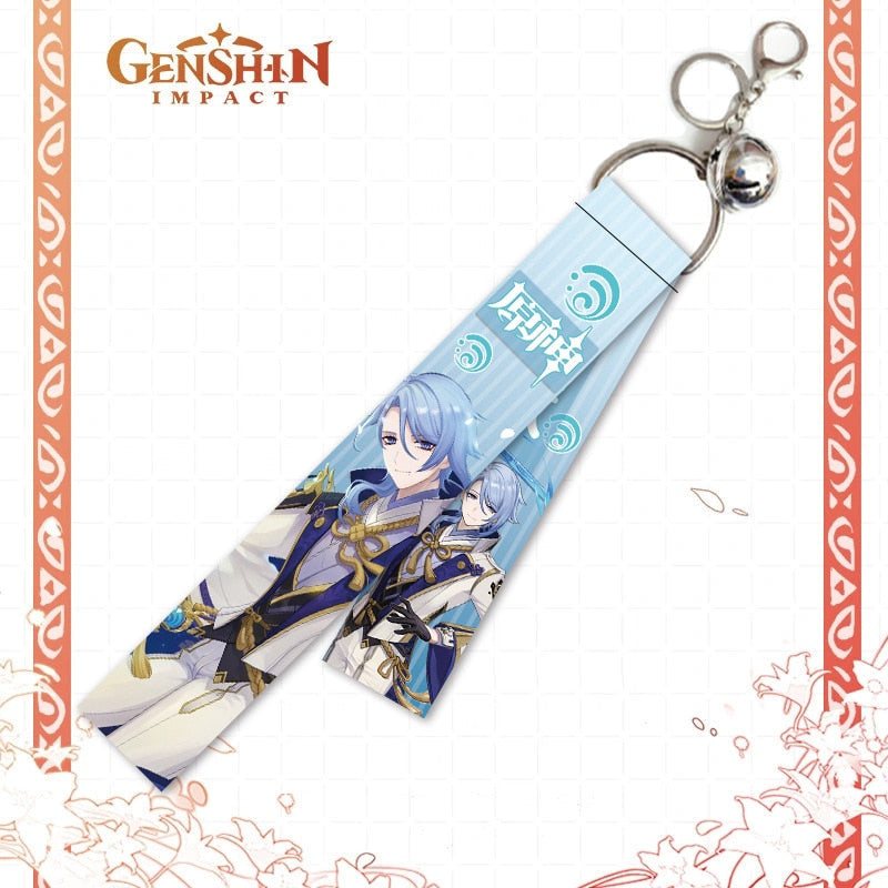Genshin Impact 'Gorou' Streamer Clip Keychain