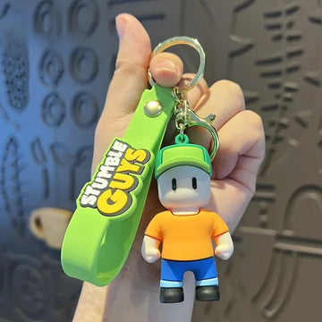 Stumble Guys 'Mr. Stumble' Keyring Rubber Keychain