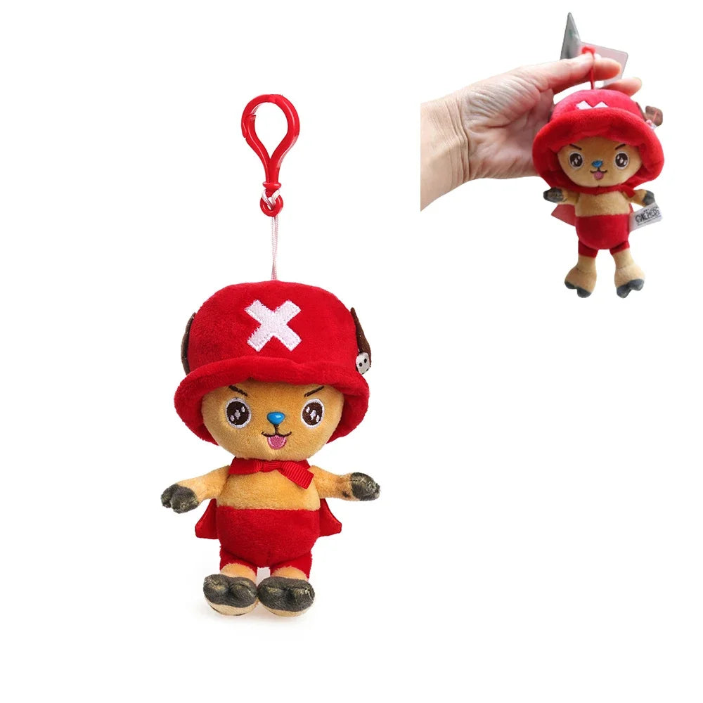 One Piece REd Hat Tony Tony Plushy Pendant Keychain