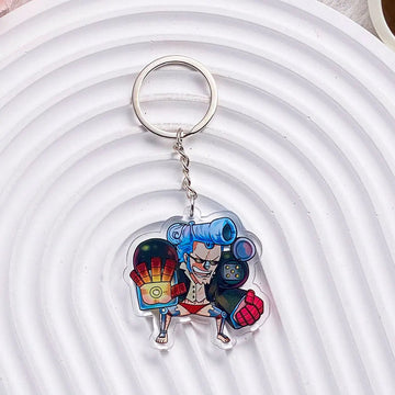 One Piece Franky Acrylic Keyring Keychain