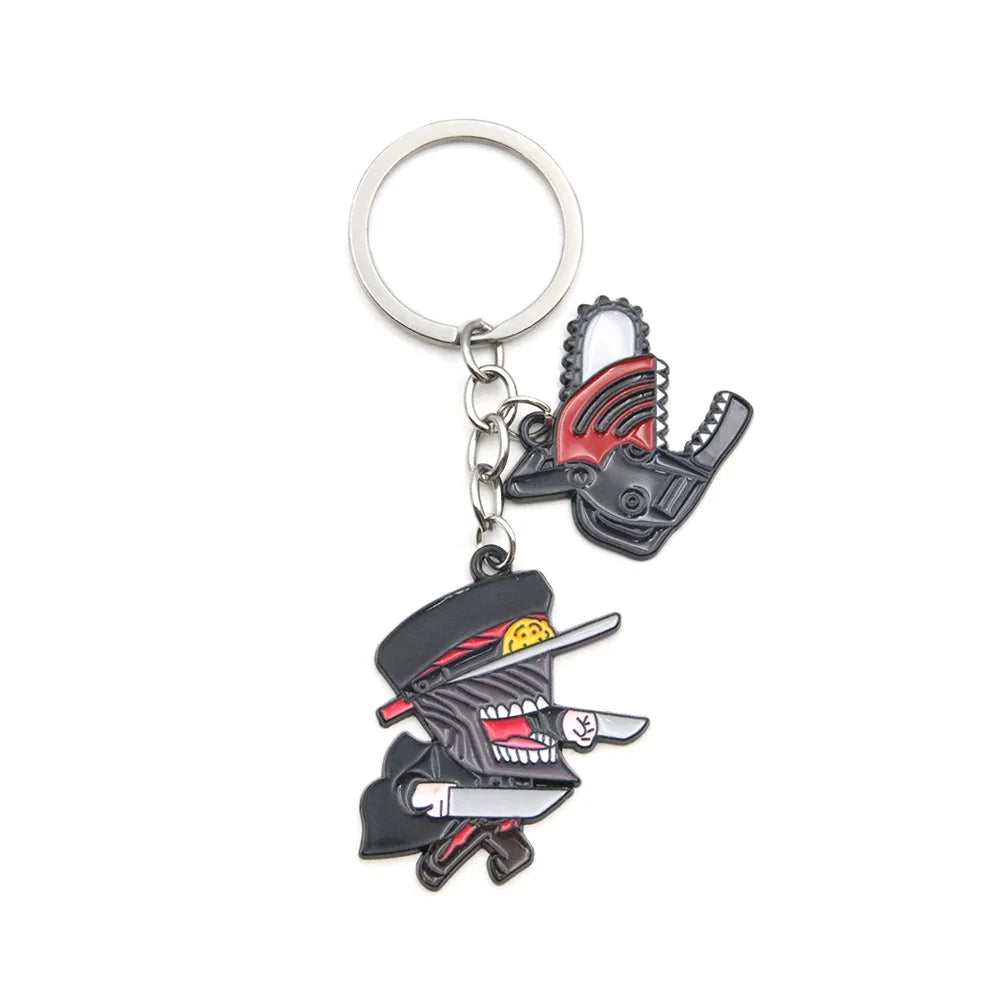 Chainsaw Man 'Power | Fierce' Keyring Metal Keychain