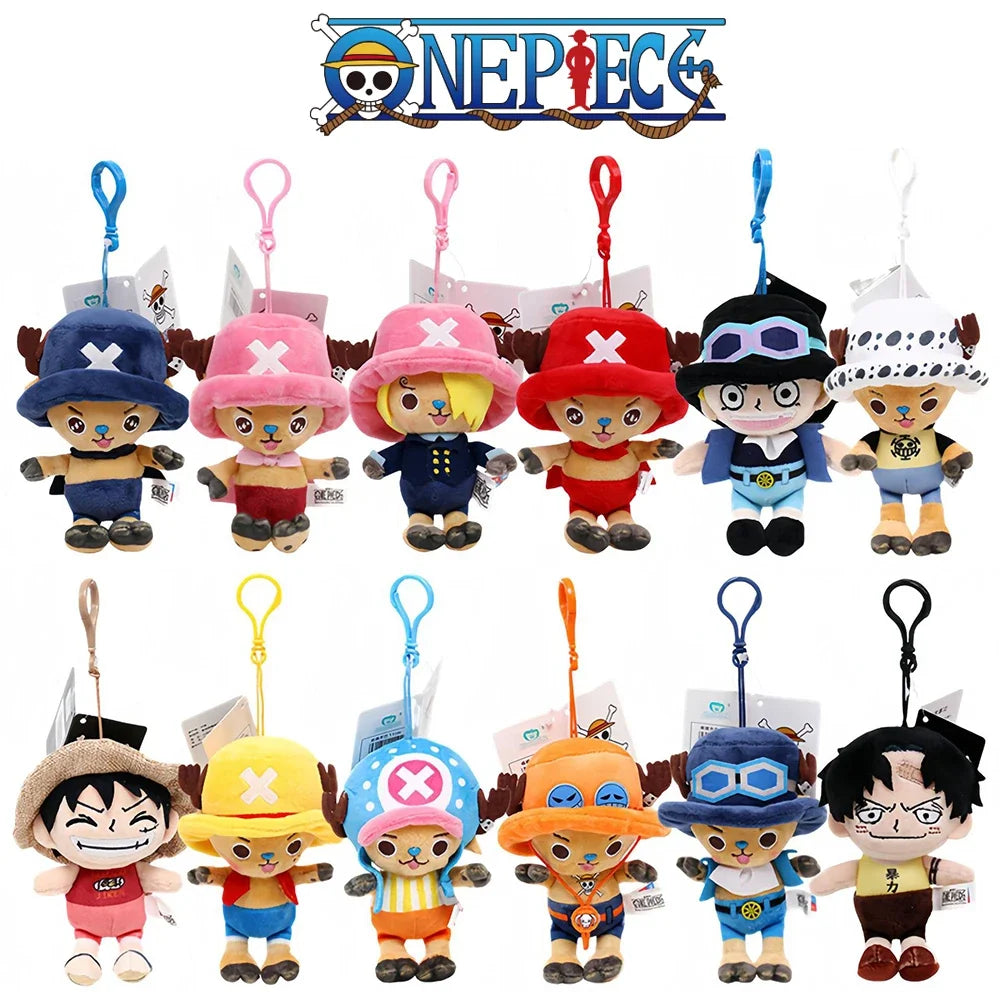 One Piece Dr. Tony Tony Chopper Plushy Pendant Keychain
