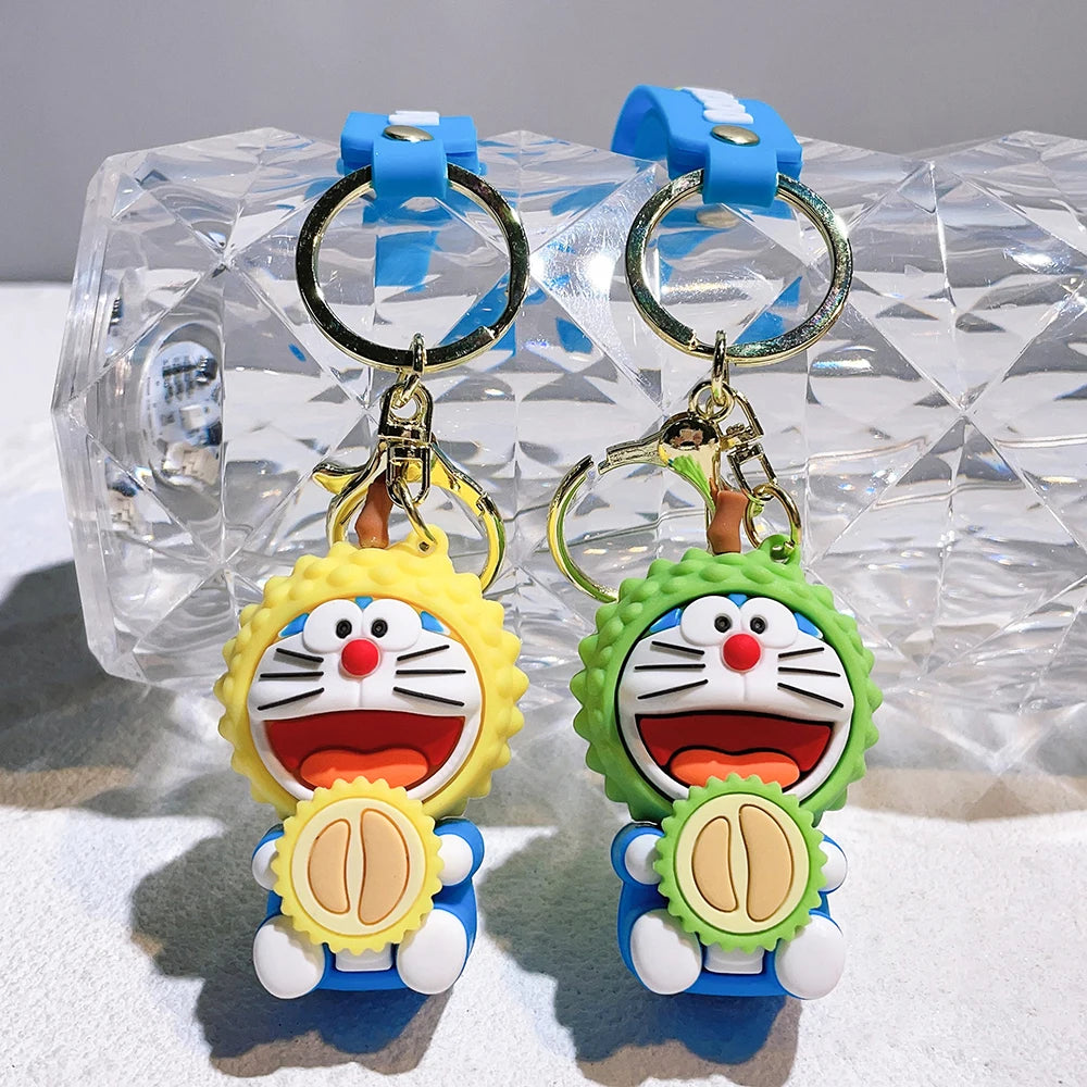 Doraemon 'Green' Keyring PVC Keychain
