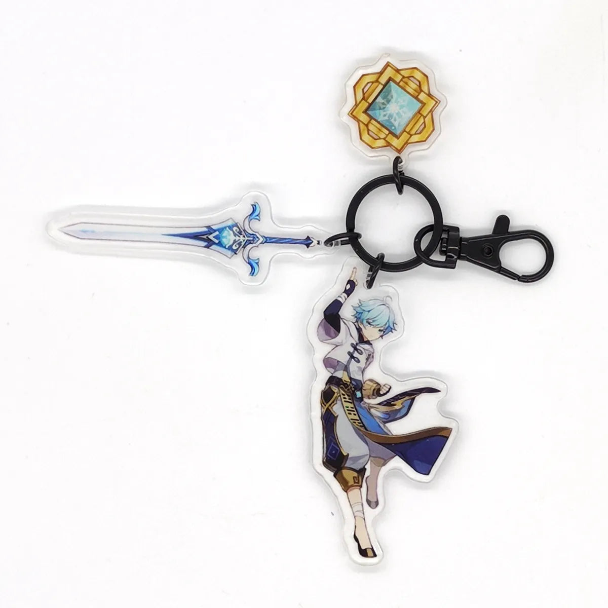 Genshin Impact Eye of God Weapon 'Chongyun' Keyring Acrylic Keychain