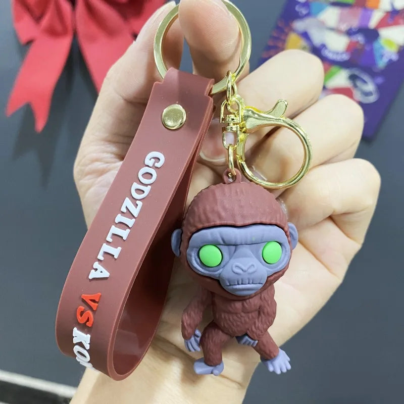 Godzilla vs Kong 'Suko' Keyring Rubber Keychain