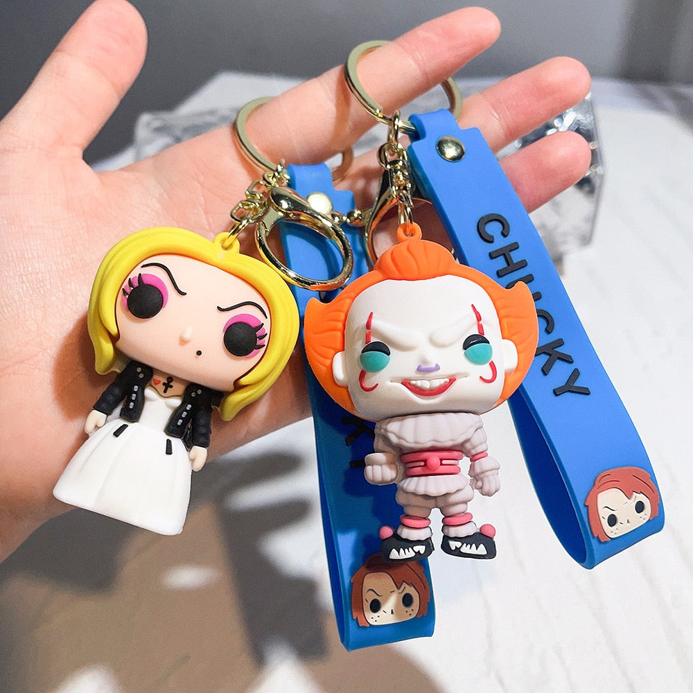 It 'Pennywise' Keyring Silicone Keychain