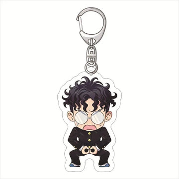 Dandadan 'Ken Takakura' Keyring Plastic Keychain