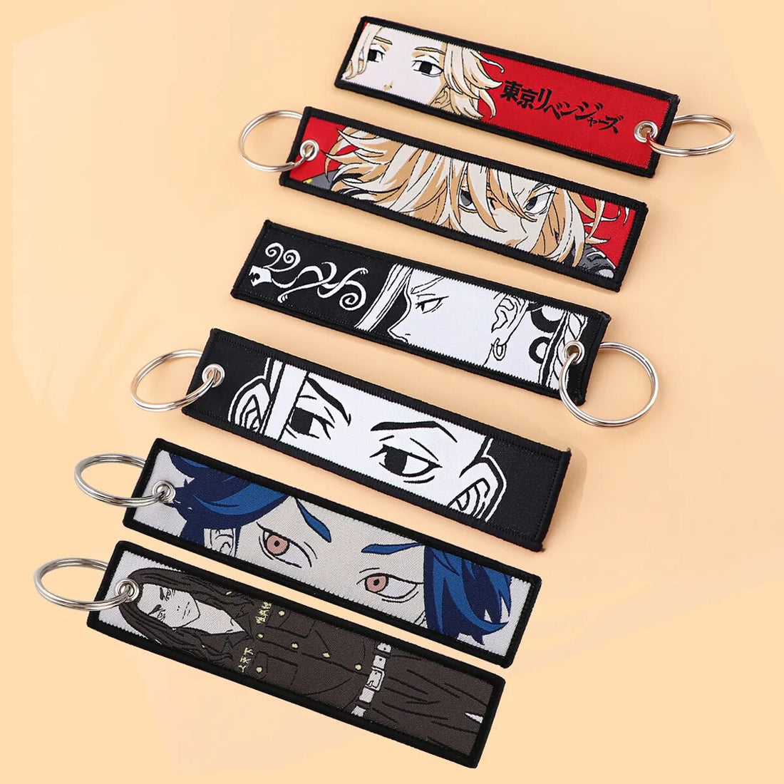 Tokyo Revengers 'Keisuke Baji' Embroidered Keychain
