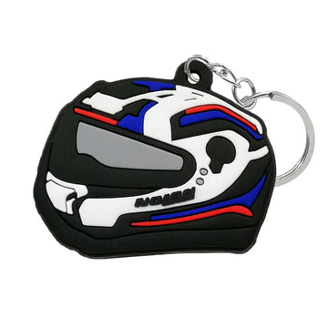 Motorcycle Helmet | Nolan' Keyring PVC Keychain