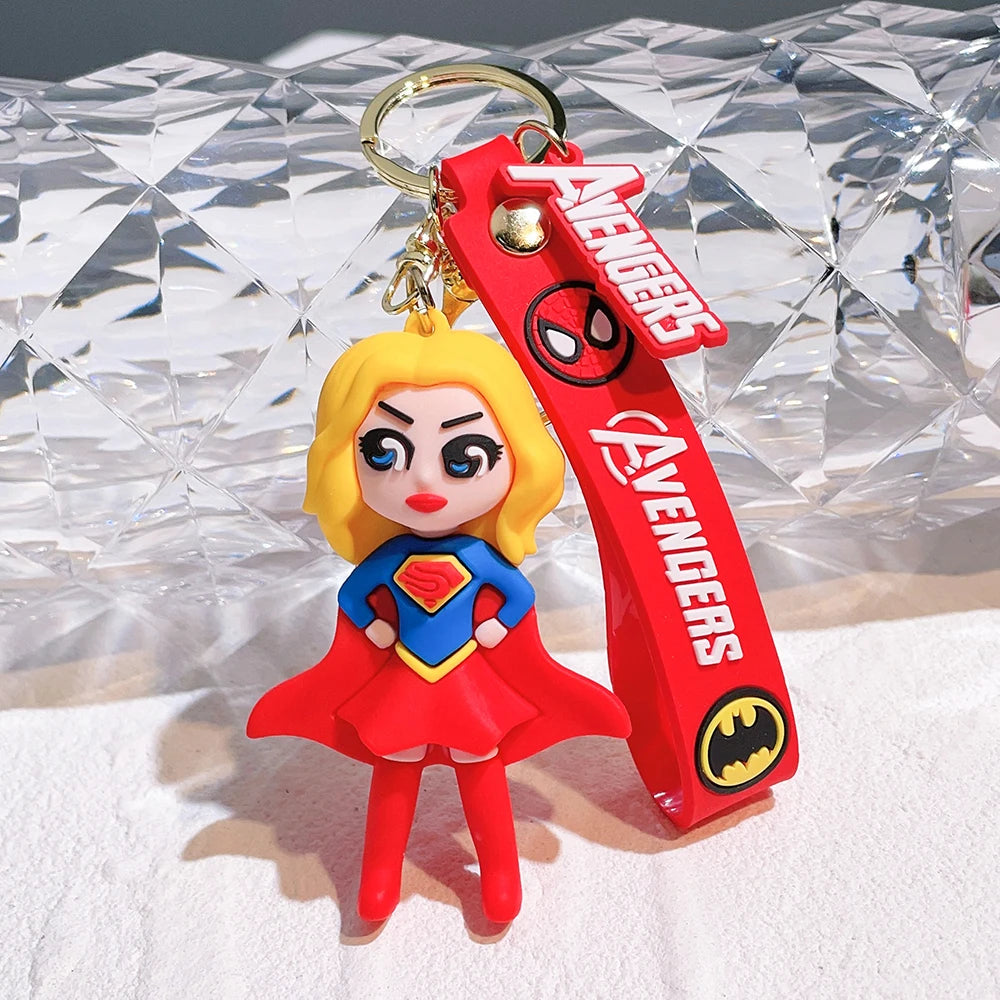 'Supergirl' Keyring PVC Keychain
