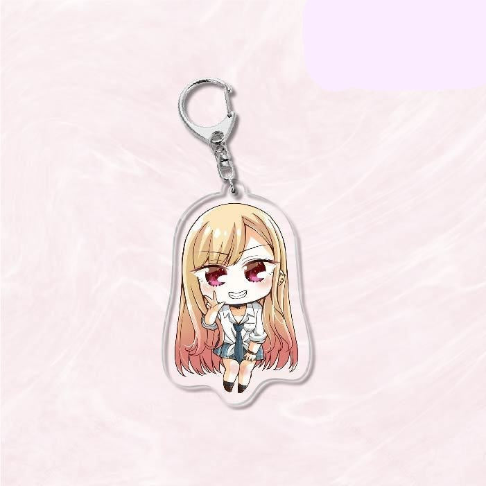My Dress-Up Darling 'Marin Kitagawa Chibi' Keyring Resin Keychain