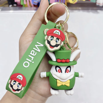 Super Mario 'Topper' Keyring Puppet Keychain