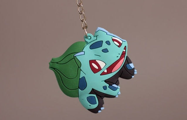 Pokemon 'Bulbasaur' Keyring Silicone Keychain