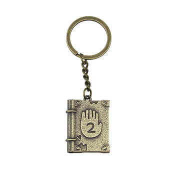 Gravity Falls 'Journal 2' Keyring Metal Keychain