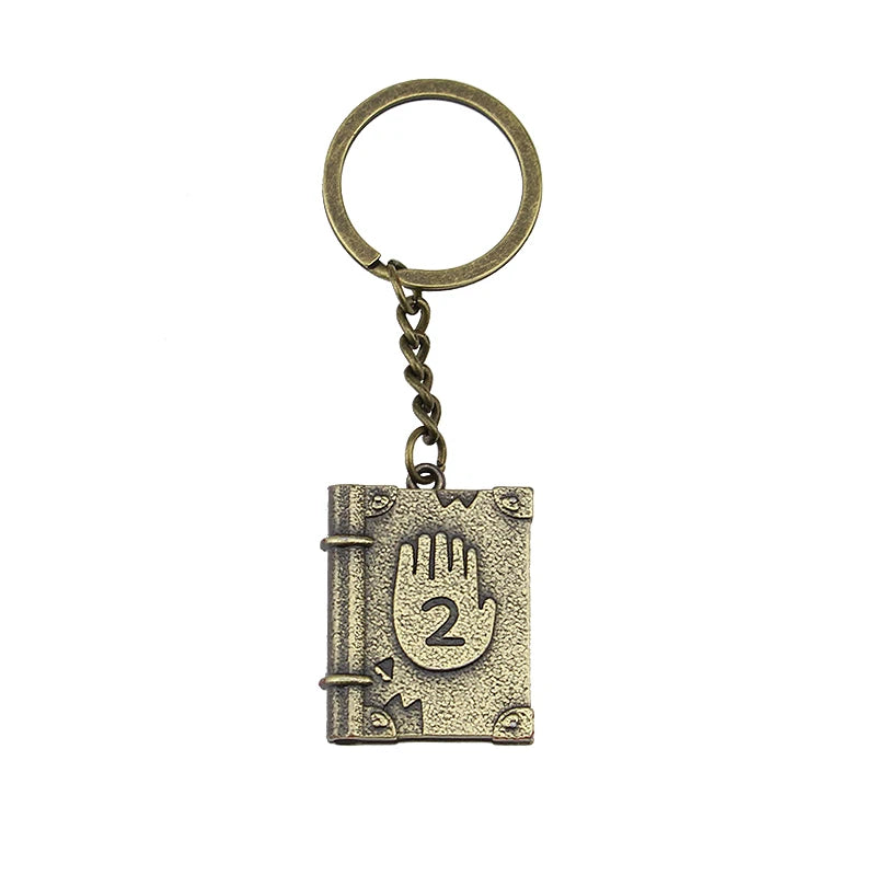 Gravity Falls 'Journal 2' Keyring Metal Keychain
