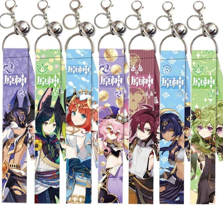 Genshin Impact 'Cyno' Streamer Clip Keychain