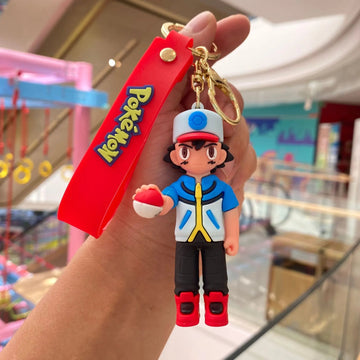 Pokemon 'Ash' Keyring PVC Keychain