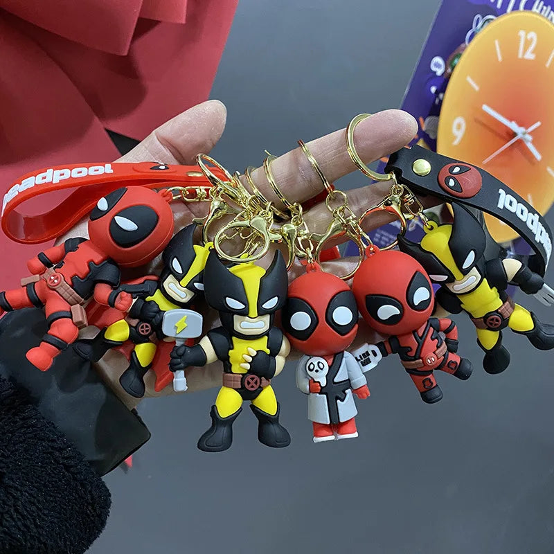 Deadpool & Wolverine 'Wolverine | Metal Claws' 3d Rubber Keyring Keychain