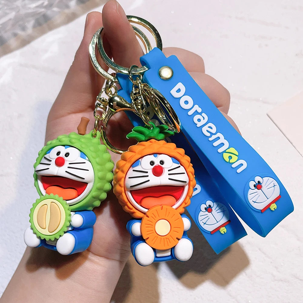 Doraemon 'Green' Keyring PVC Keychain
