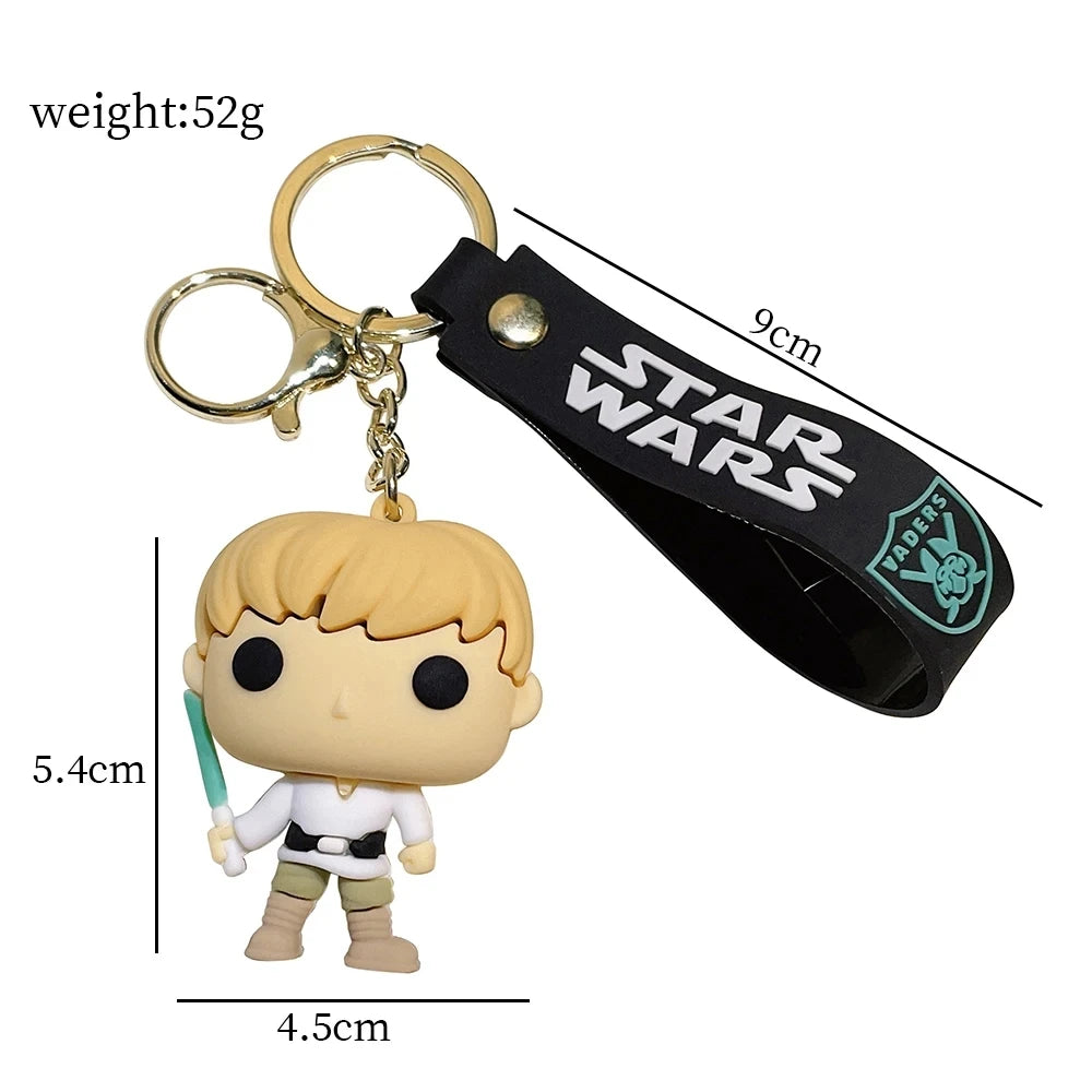 Star Wars 'Luke Skywalker' Keyring PVC Keychain