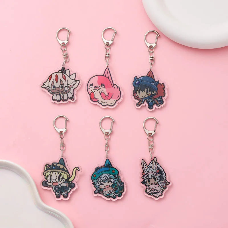 Made in Abyss 'Nanachi | Playful' Keyring Acrylic Keychain